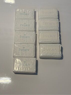 Ivory Soap Lot Of 9 VINTAGE Ivory Bar Soap 2 Different Yr 3.5 oz Factory Sealed